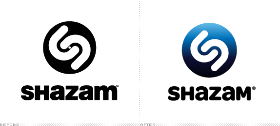 Shazam Logo - Brand New: Shazam