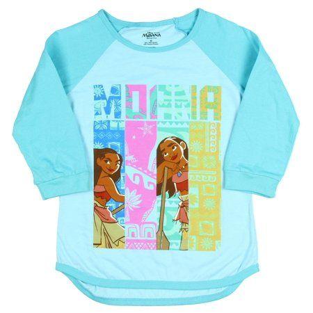 Moana Movie Logo - Disney - Disney Moana Movie Character Graphic Logo Girl's T-Shirt ...