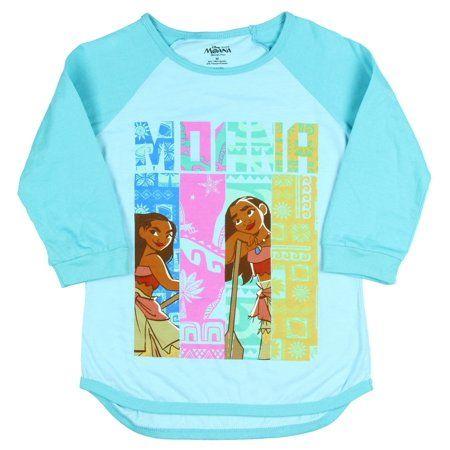 Moana Movie Logo - Disney Moana Movie Character Graphic Logo Girl's T Shirt