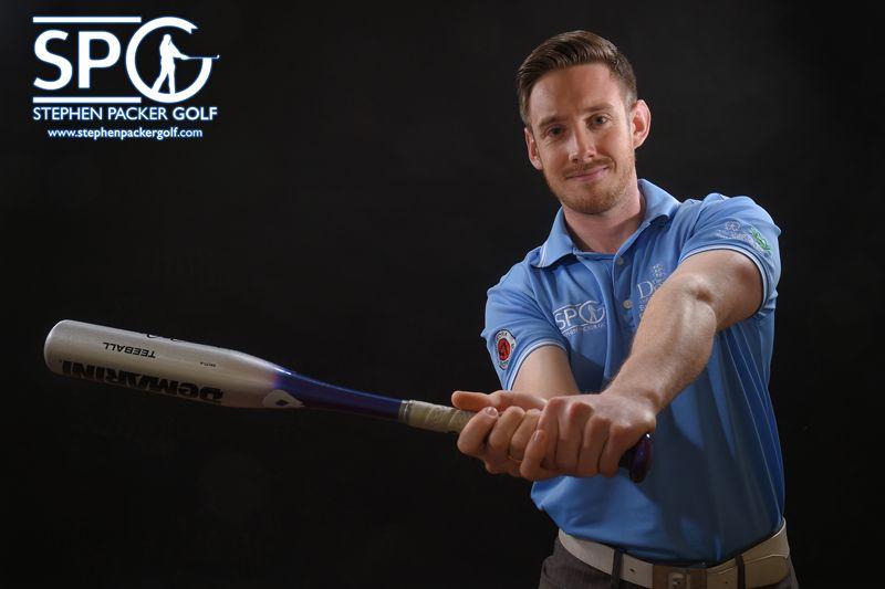Baseball Bat Swing Logo - Swing your Club like a Baseball Bat! | Stephen Packer - PGA Professional