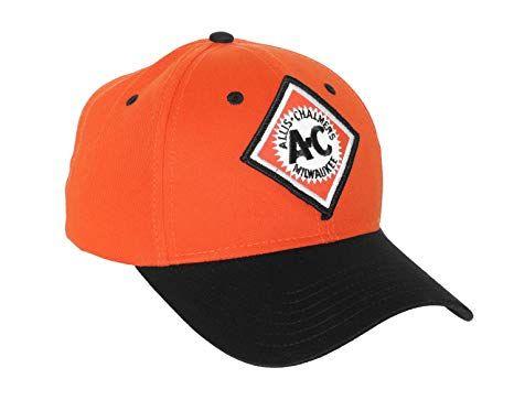 Milwaukee Logo - Amazon.com: Allis Chalmers Hat, Vintage Milwaukee Logo, Orange and ...