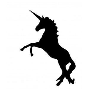 Unicorn Black and White Logo - unicorn-black-silhouette- | Clipart Panda - Free Clipart Images
