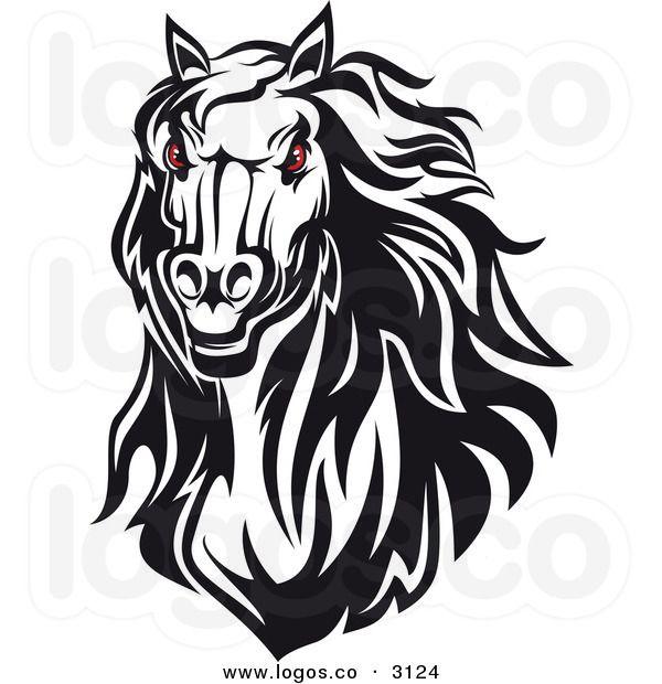 Unicorn Black and White Logo - Unicorn Clipart Black And White Clipart Image