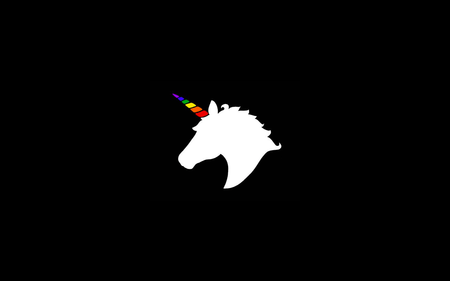 Unicorn Black and White Logo - unicorn-simple-desktop – The Geek Whisperers