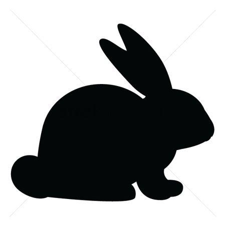 Bunny Silhouette Logo - Free Bunny Silhouette Stock Vectors | StockUnlimited
