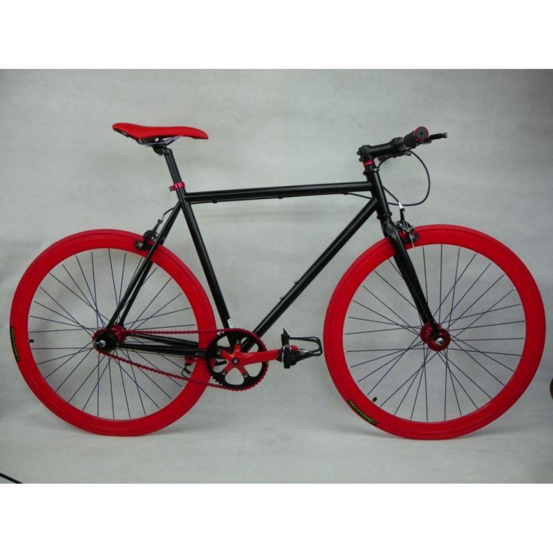 Black and Red N Logo - Our Bicycle - New Bicycles by Type - Single Speed Bikes - NO Logo ...