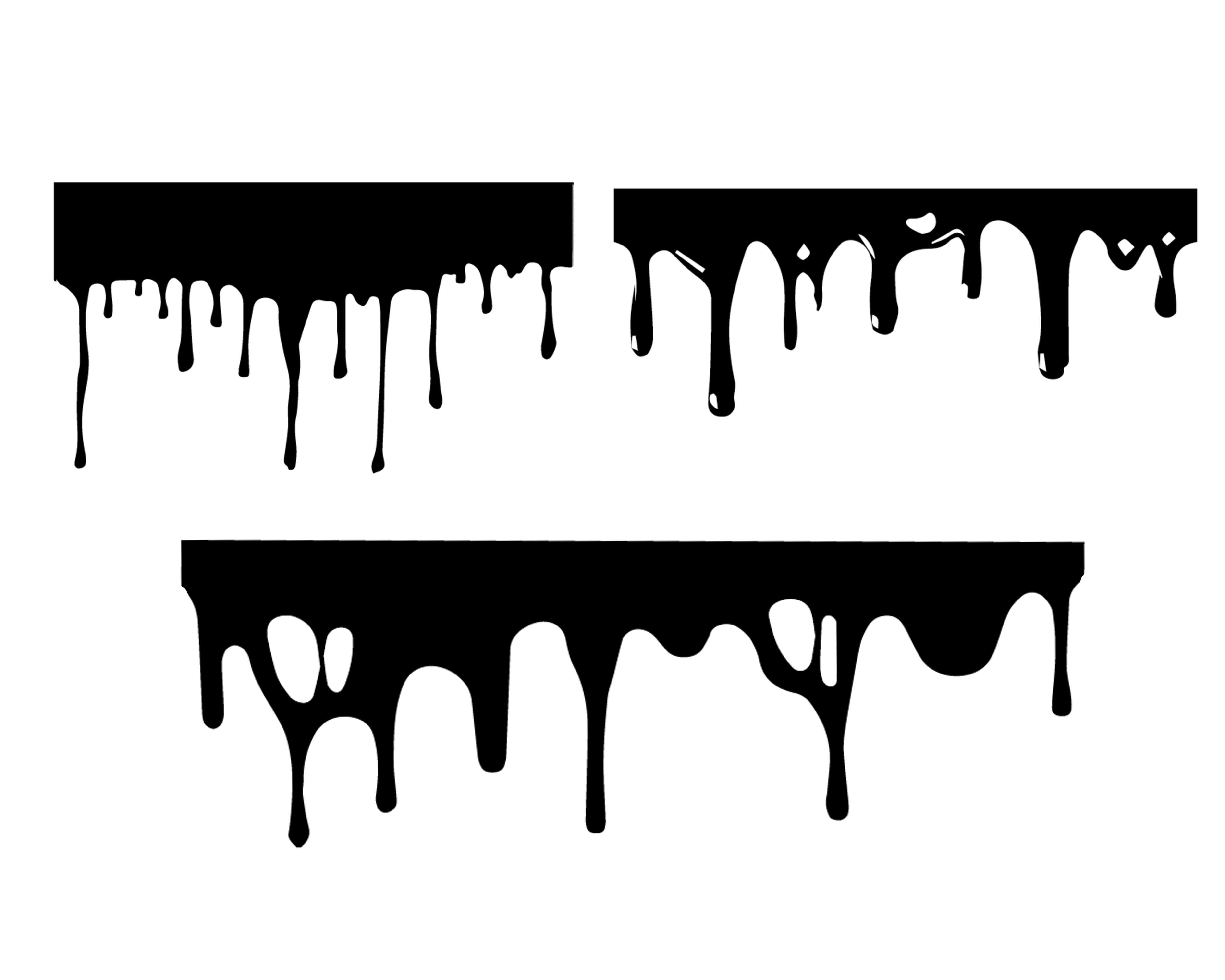 Drip Paint Logo - DRIP EFFECT VINYL PAINTING STENCIL SIZE PACK *HIGH QUALITY*