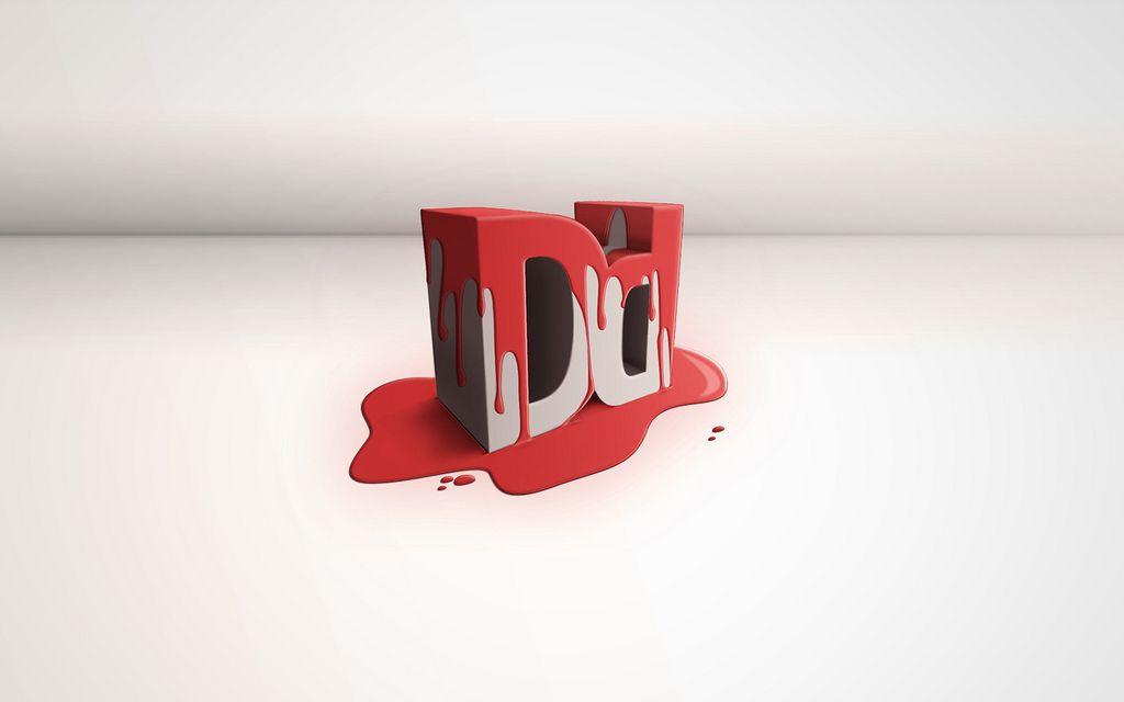 Drip Paint Logo - Paint Dripping from a 3D Dd Text Logo | I created the basic … | Flickr