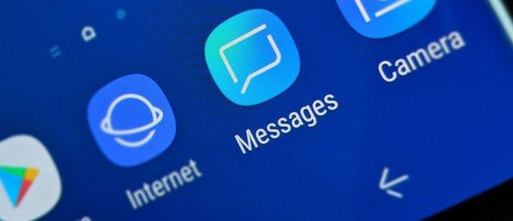 Messaging Smasmung Logo - Chatbot support to hit Samsung Galaxy S9 Messages app soon