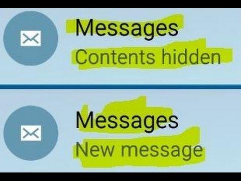 Messaging Smasmung Logo - How to show notification 