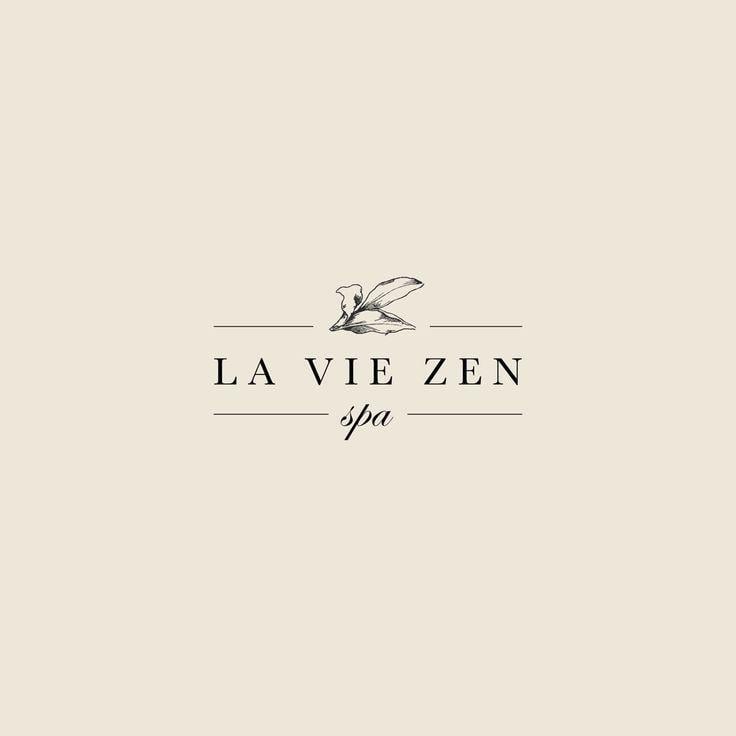 Feminine Zen Logo - Minimal logo design. #logo #logodesign #minimal #feminine. Logo