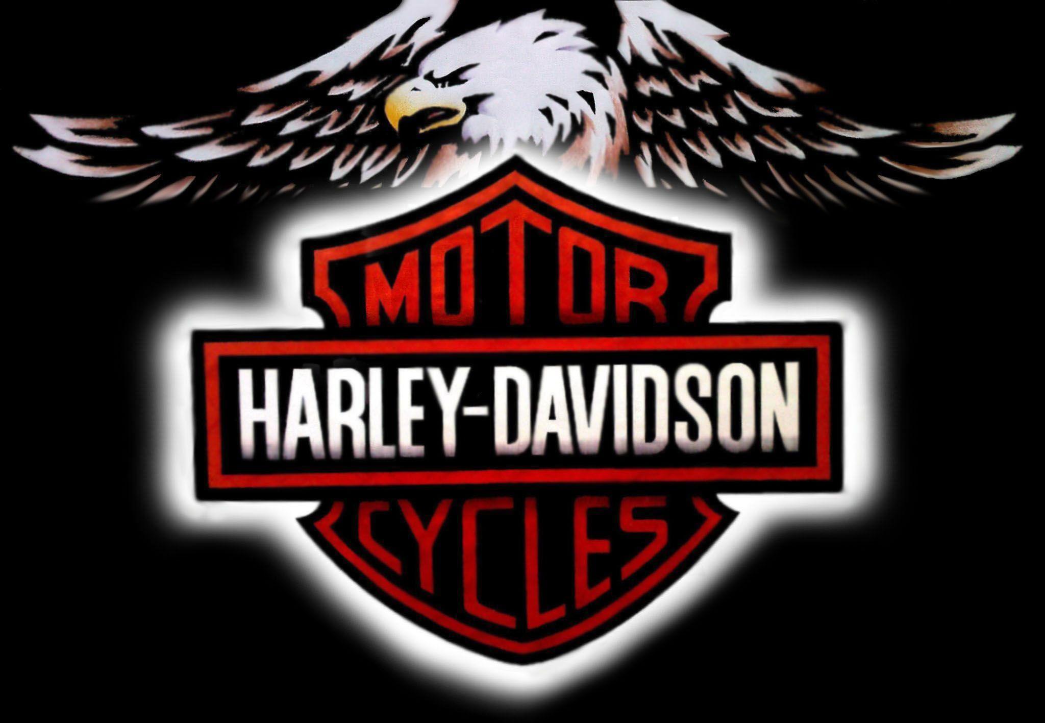 Motorcylce Red Eagle Logo - Free Logo Harley-davidson, Download Free Clip Art, Free Clip Art on ...