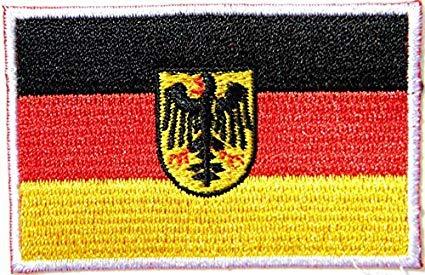 Motorcylce Red Eagle Logo - Amazon.com: Germany German Eagle Bundesdienst Logo biker Hog Outlaw ...