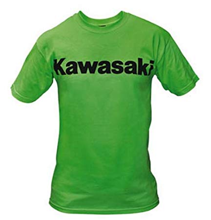 Green Kawasaki Logo - Amazon.com: Kawasaki Logo Short Sleeve T-Shirt Green X-Large XLG XL ...