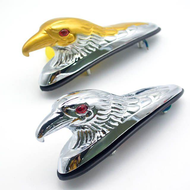 Motorcylce Red Eagle Logo - Online Shop Universal Motorcycle accessories Eagle Head Hawk Front