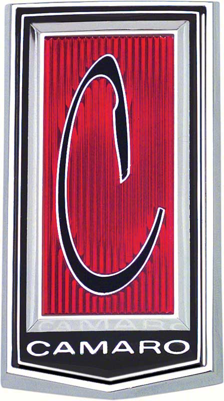Red Camaro Logo - 1971-1973 Chevrolet Camaro Parts | 3996683 | 1971-73 Camaro Header ...