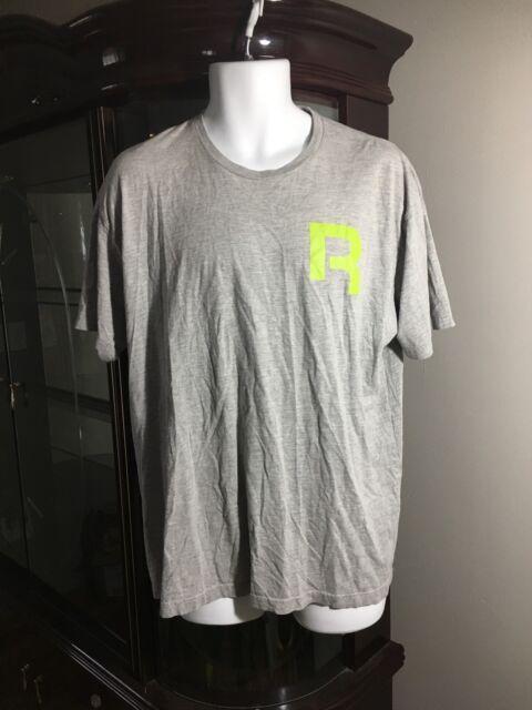 Reebok R Logo - Men's Reebok R Logo Short Sleeve Athletic Fitness T-Shirt Size XXL ...