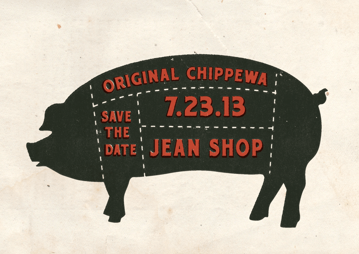 Jean Shop Logo - Chippewa + Jean Shop — Wallace DSGN