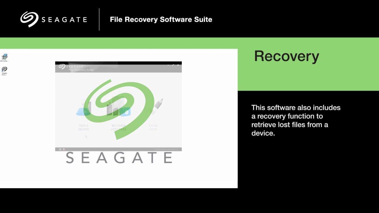 Seagate Software Logo - Recover Your Files User Guide