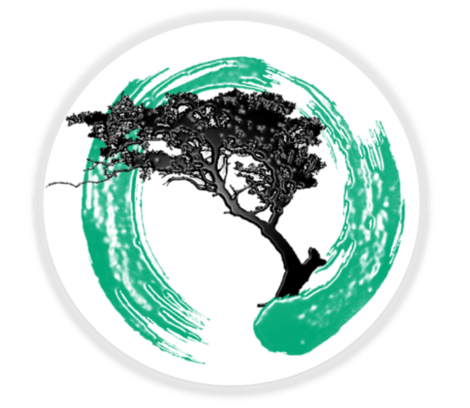 Black Tree in Circle Logo - Black Tree Solutions