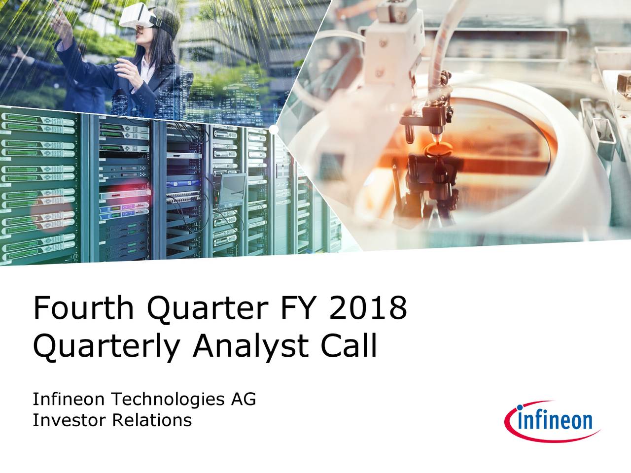 Infineon Technologies AG Logo - Infineon Technologies AG 2018 Q4 - Results - Earnings Call Slides ...