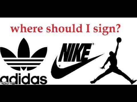 Nike Jordan Adidas Logo - NBA2K15 My Career: Jackson ellis signature shoe (Nike Jordan or ...