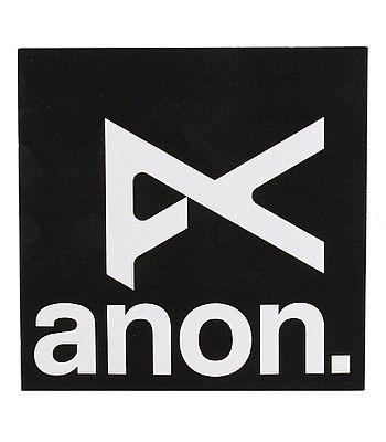 Anon Logo - sticker Anon Logo - Black - snowboard-online.eu