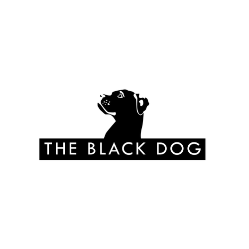White Dog Logo - The Black Dog. Logo design contest