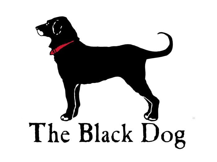White Dog Logo - The Black Dog. Faneuil Hall Marketplace Main