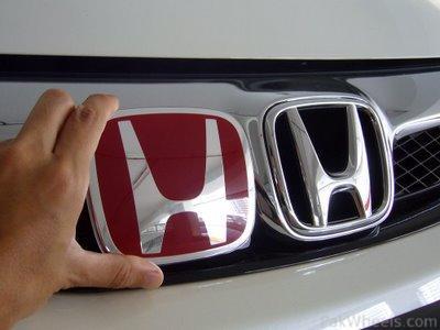 Red Honda Logo - WTB Honda *H* logo ( RED Emblem) - Car Parts - PakWheels Forums