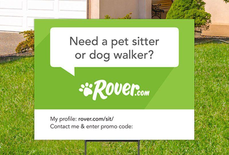 Rover Pet Sitting Logo - Cute Clothes & Accessories for Pet Sitters