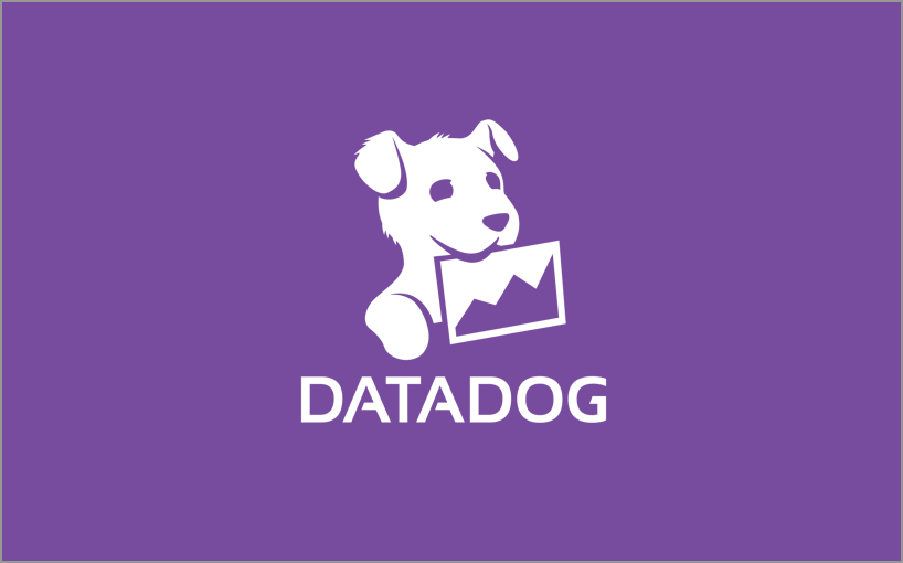 White On Purple Logo - Press kit | Datadog