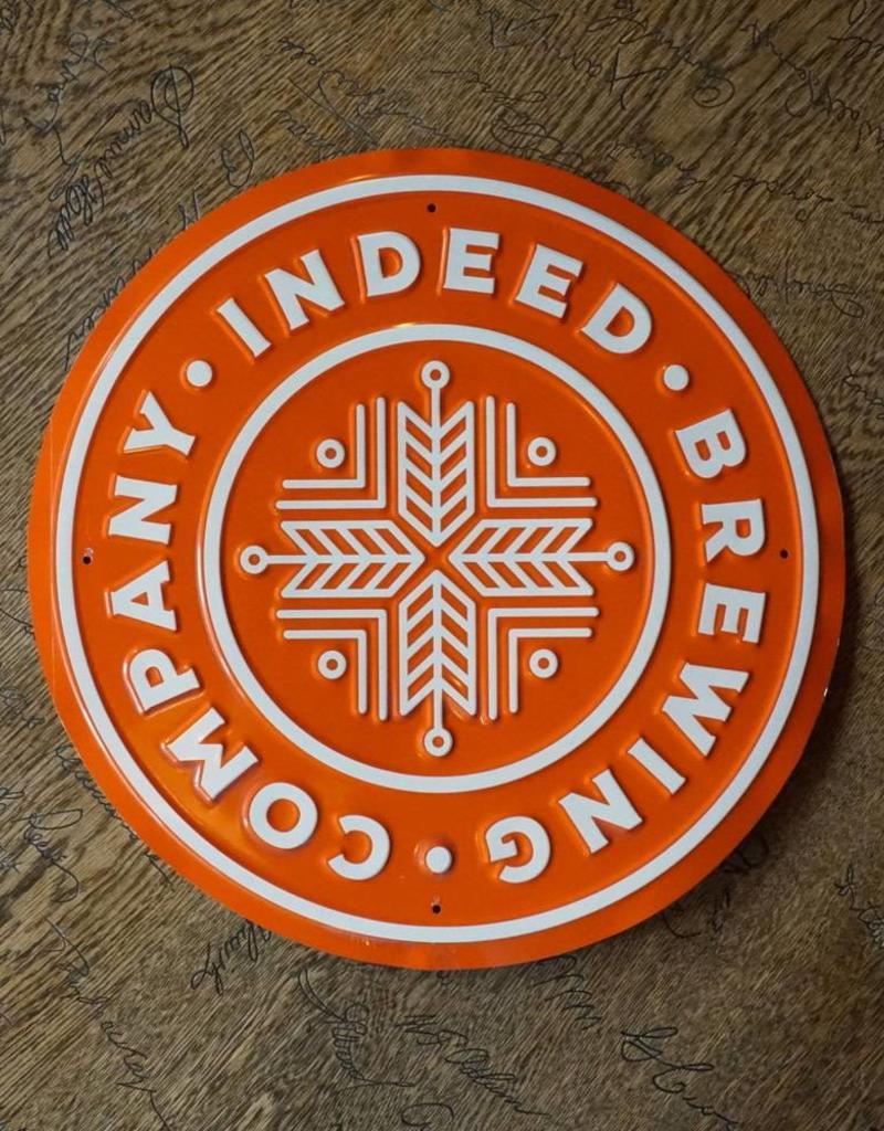 Indeed Brewing Logo - Indeed Brewing Logo Tin Tacker - Indeed Brewing Company - Gear Shop