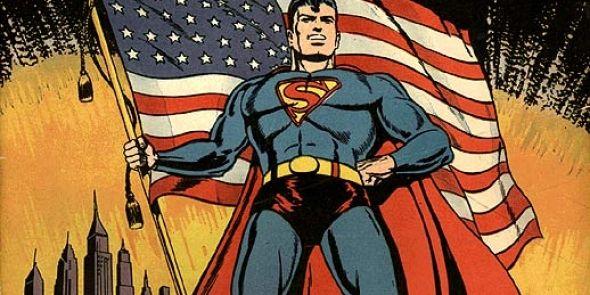 4th of July Superman Logo - Weird Science DC Comics Podcast Episode 26: Superman, Fourth of July ...