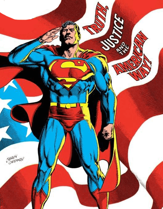 4th of July Superman Logo - Happy 4th Of July