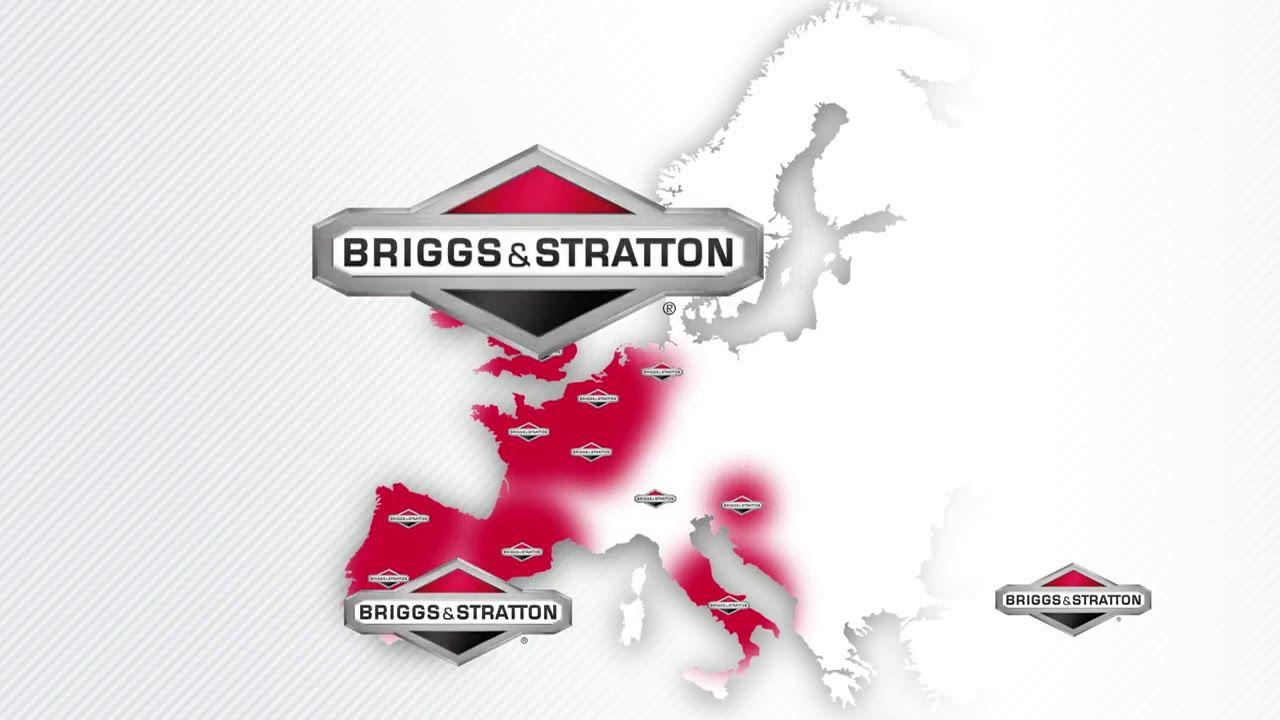 Briggs and Stratton Logo - Briggs & Stratton 6.75 INSTART engine on Grin lawn mowers