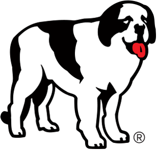 White Dog Logo - Run with the Big Dogs