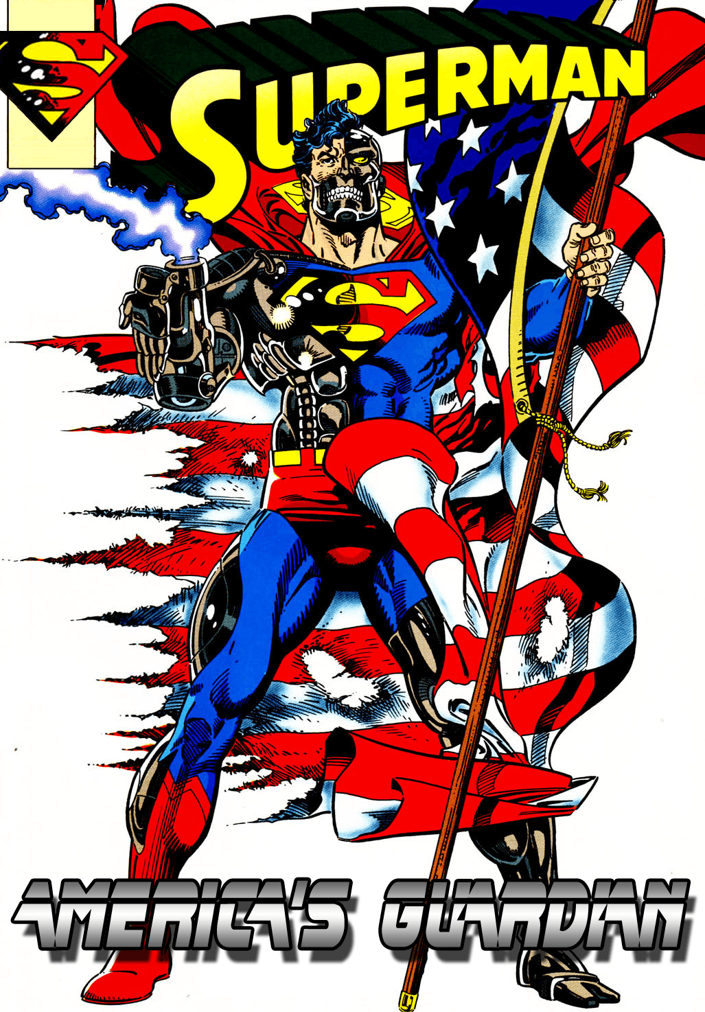 4th of July Superman Logo - Happy 4th Of July