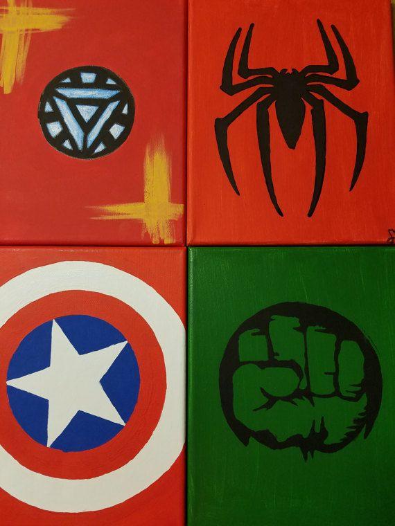 Animal Superhero Logo - Superhero Painting, Superhero Logo, Marvel Comics, DC Comics, Comic ...
