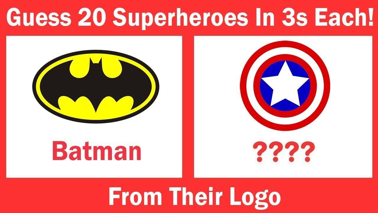 Animal Superhero Logo - Superheroes Rapid Fire Logo Challenge -Guess in 3s from their logos