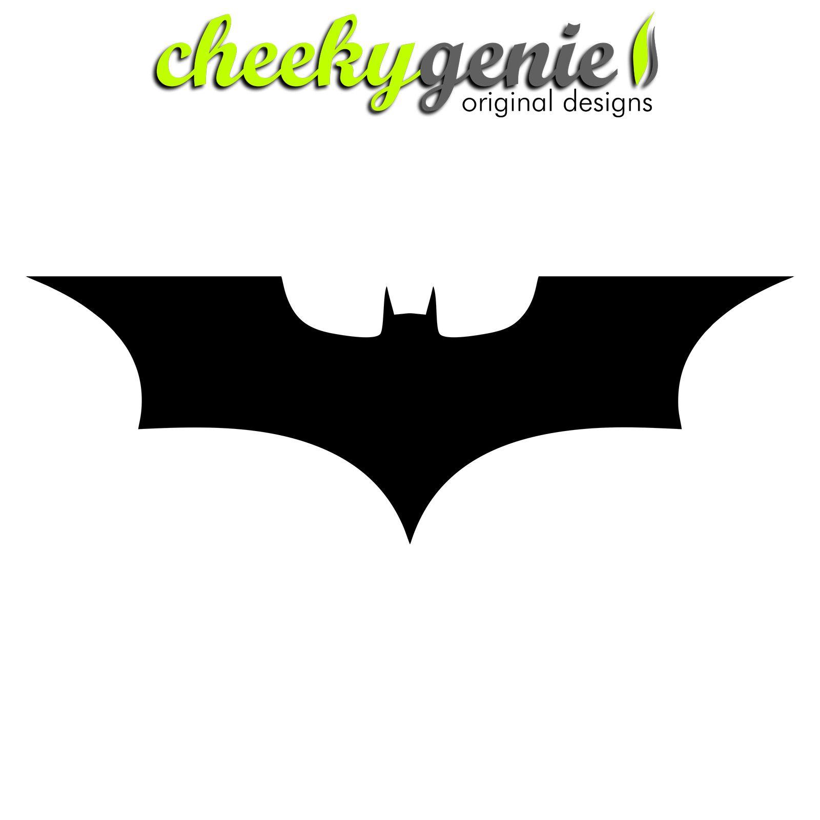 Animal Superhero Logo - BATMAN Superhero Logo. Vinyl Wall Art Sticker Decal Silhouette Boys