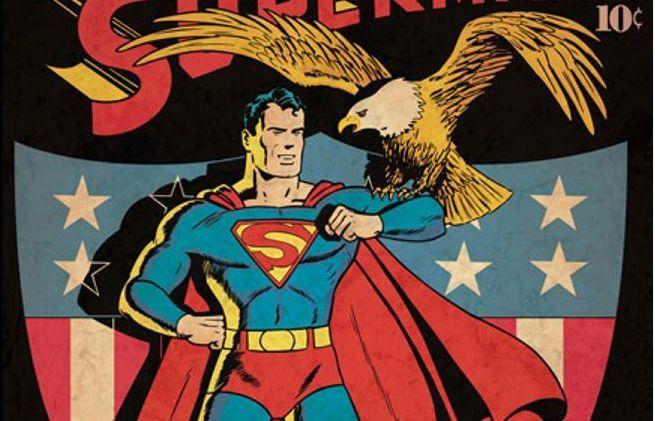 4th of July Superman Logo - 4th Of July Special: Five Comic Book Covers That Define America