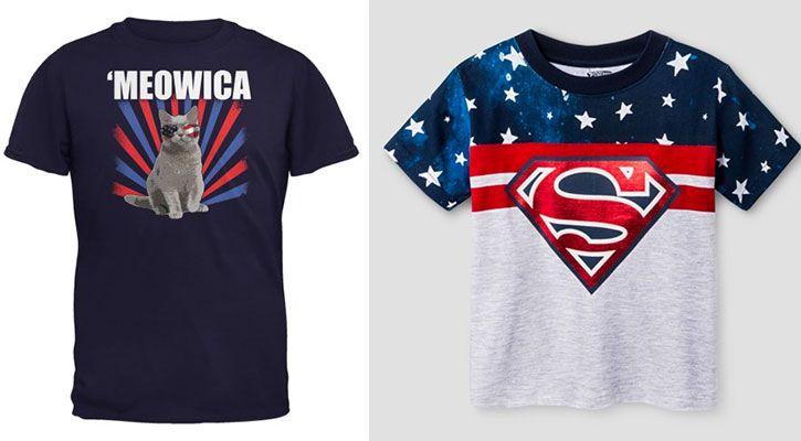 4th of July Superman Logo - Fourth of July Outfits for Under $50: Dresses, Shorts and More