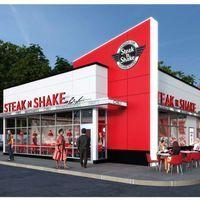 Evansville Steak 'N Shake Logo - Mid Year Opening Anticipated For New Steak 'n Shake