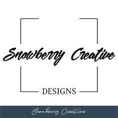 Open Square Logo - 140 best Snowberry Creative PreMade Logos images on Pinterest in ...