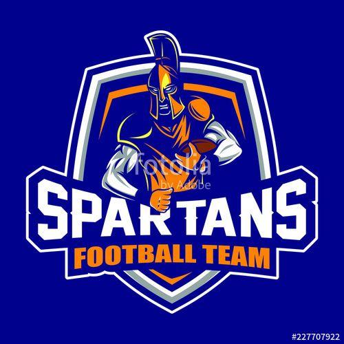 Spartan Football Logo - Spartan football logo