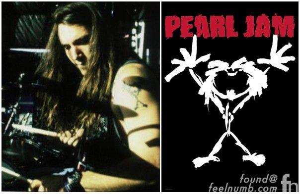 Pearl Jam Stickman Logo - OUCH!!! Ex-Pearl Jam Drummer Dave Abbruzzese Got A Pearl Jam Tattoo ...