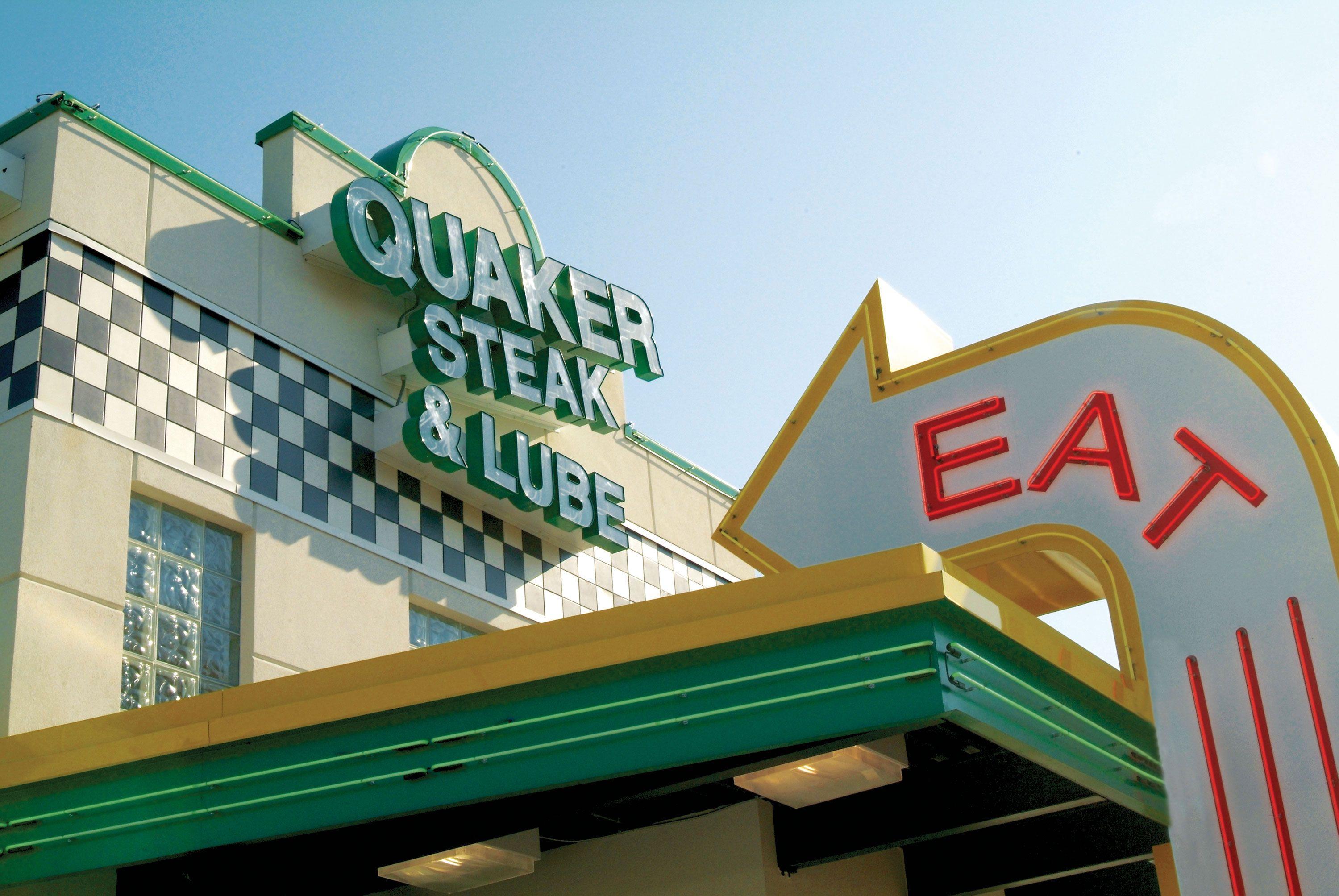 Evansville Steak 'N Shake Logo - Locations | Quaker Steak & Lube®