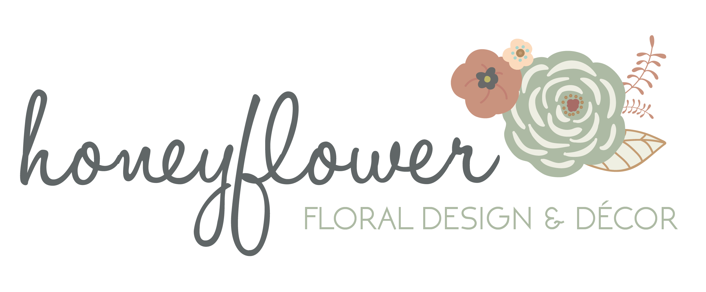 Honey Flower Logo - honeyflower