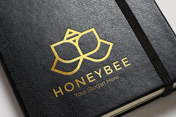 Honey Flower Logo - Honey Bee Logo - Flower Logo ~ Logo Templates ~ Creative Market
